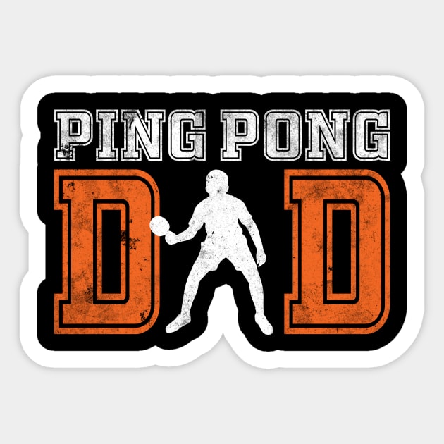 Ping Pong Dad Sticker by mazurprop